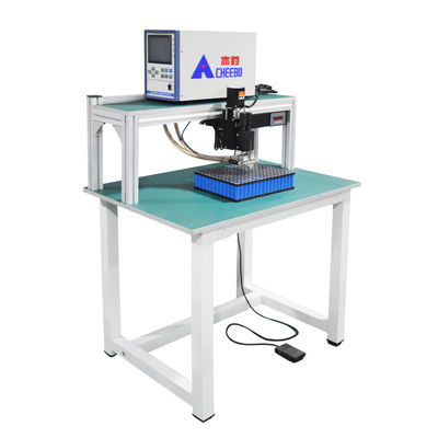 Buy Semi Automatic Spot Welder Cylindrical 18650 Resistance Spot Welding Machine online manufacture