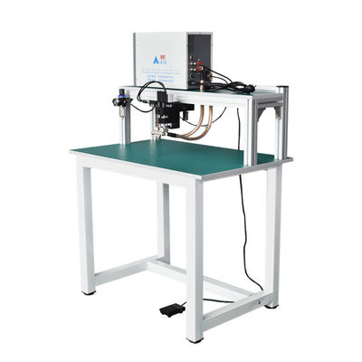 Buy High Efficiency Weld 18650 Pneumatic Battery Tab Spot Welding Machine online manufacture