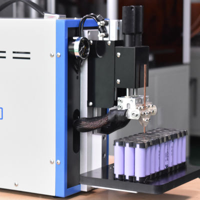 Buy High Precision Battery Pack Assembly Equipment 18650 Pneumatic Spot Welder online manufacture