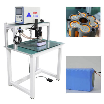 Buy Semi Automatic Foot Type Pneumatic Battery Tab Welding Machine online manufacture
