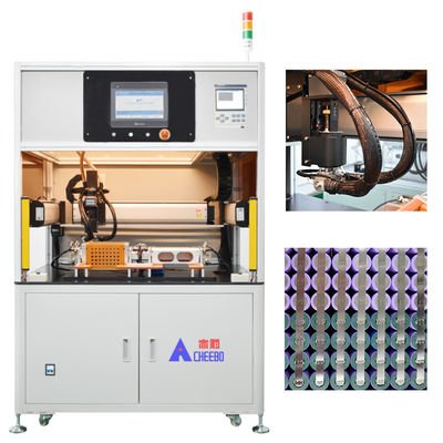 Buy Cylindrical CNC Lithium Ion Battery Welding Machine Automated Cell Use online manufacture
