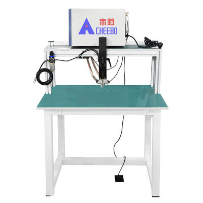 Buy Battery Tab Spot Welding Machine Semi-Automatic DC Transistor 5000A Gantry Welding online manufacture