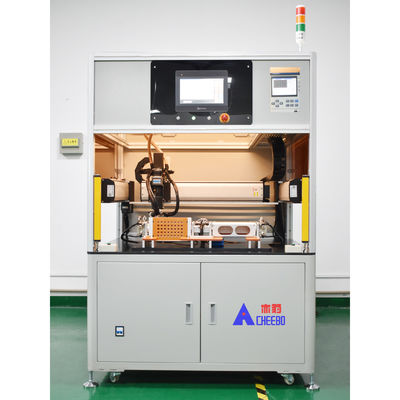 Buy Battery Pack Assembly Equipment Two-Station Rotary Single-Side Lithium Battery Spot Welding Machine online manufacture