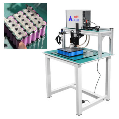 Buy 18650 Cylindrical Battery Cell Pneumatic Multi Pulse Lithium Battery Precision Welding Equipment Spot Welding Machine online manufacture