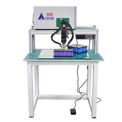 Buy Transistor Electric Precision Cylindrical Lithium Battery Pack Spot Welding Machine Gantry Foot Type online manufacture