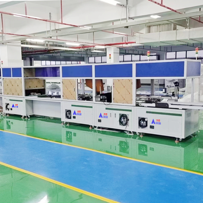 Buy Fully Automatic Cylindrical Battery Pack Assembly Line 3000PCS/H online manufacture