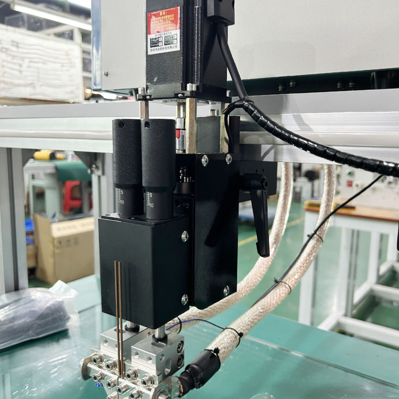 Electric Spot Welder For Lithium Ion Batteries 18650 Gantry Frame Type