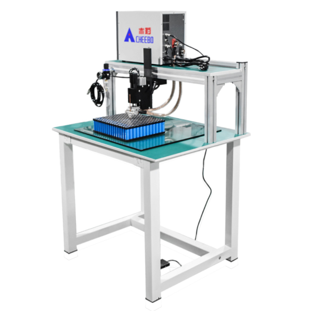 High Precision Battery Tab Welding Machine Multi Pulse Power Nickel