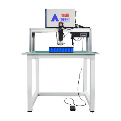Bench Type Semi Automatic DC Battery Tab Spot Welding Machine Cell Use