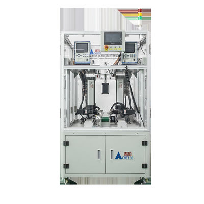Lithium battery automatic double-sided cylindrical cell multi axis control precision spot welding machine